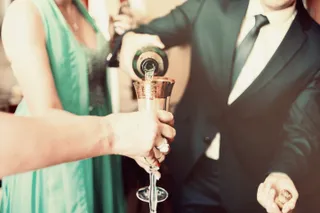 Wine pouring
